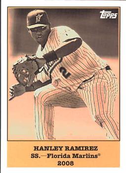 2008 Topps - Trading Card History #TCH52 Hanley Ramirez Front