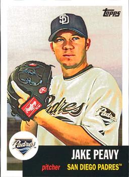 2008 Topps - Trading Card History #TCH53 Jake Peavy Front