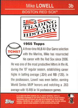 2008 Topps - Trading Card History #TCH57 Mike Lowell Back