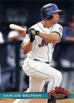 2008 Topps - Trading Card History #TCH60 Carlos Beltran Front
