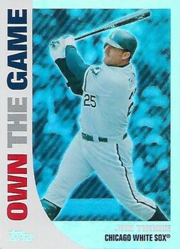 2008 Topps - Own the Game #OTG8 Jim Thome Front