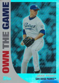 2008 Topps - Own the Game #OTG21 Jake Peavy Front