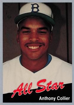 1991 Cal League All-Stars #17 Anthony Collier Front