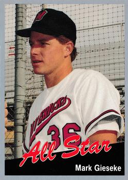 1991 Cal League All-Stars #20 Mark Gieseke Front