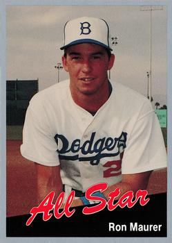1991 Cal League All-Stars #21 Ron Maurer Front