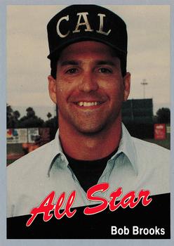 1991 Cal League All-Stars #28 Bob Brooks Front