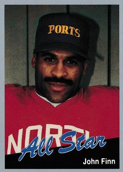 1991 Cal League All-Stars #30 John Finn Front