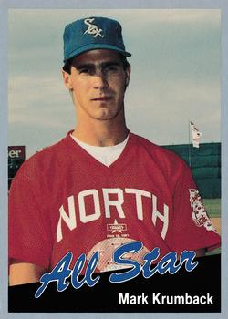 1991 Cal League All-Stars #34 Mark Krumback Front