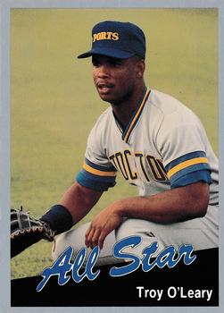 1991 Cal League All-Stars #36 Troy O'Leary Front