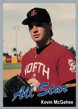 1991 Cal League All-Stars #37 Kevin McGehee Front