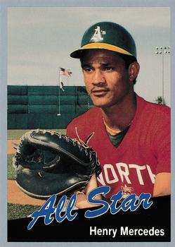 1991 Cal League All-Stars #38 Henry Mercedes Front