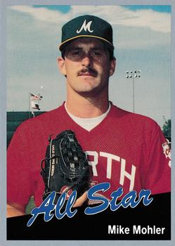 1991 Cal League All-Stars #42 Mike Mohler Front