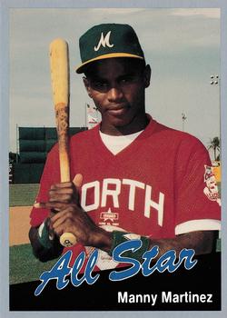 1991 Cal League All-Stars #44 Manny Martinez Front