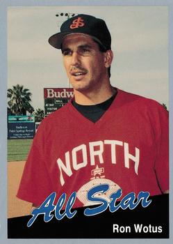 1991 Cal League All-Stars #47 Ron Wotus Front