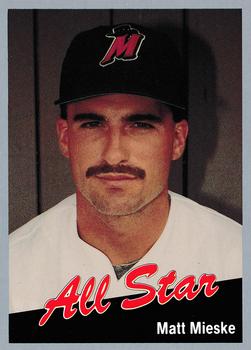 1991 Cal League All-Stars #4 Matt Mieske Front