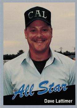 1991 Cal League All-Stars #54 Dave Lattimer Front