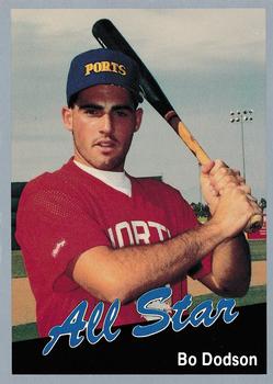 1991 Cal League All-Stars #55 Bo Dodson Front