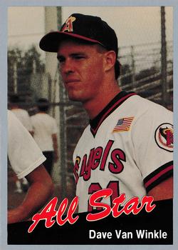 1991 Cal League All-Stars #5 Dave Van Winkle Front