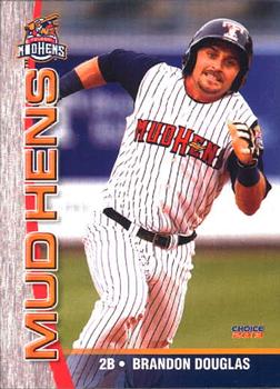 2013 Choice Toledo Mud Hens #10 Brandon Douglas Front