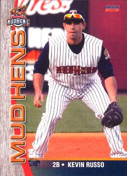2013 Choice Toledo Mud Hens #22 Kevin Russo Front