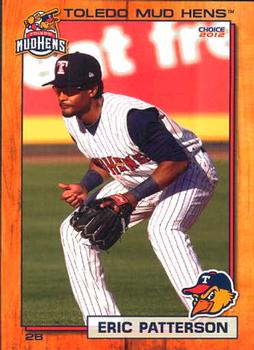 2012 Choice Toledo Mud Hens #20 Eric Patterson Front