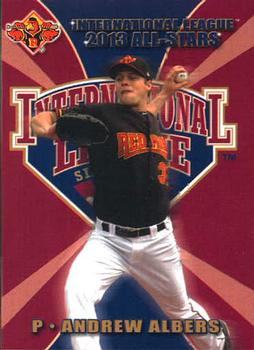 2013 Choice International League All-Stars #2 Andrew Albers Front