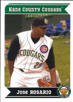 2013 Grandstand Kane County Cougars #26 Jose Rosario Front