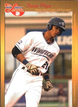2012 Grandstand Midwest League Top Prospects #NNO Steven Moya Front
