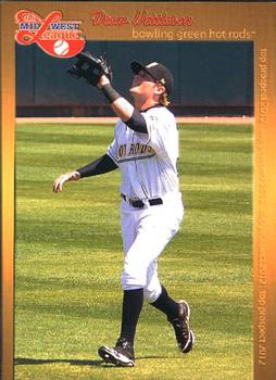 2012 Grandstand Midwest League Top Prospects #NNO Drew Vettleson Front