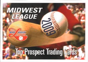 2009 Grandstand Midwest League Top Prospects #NNO Header Card Front