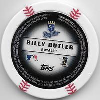 2013 Topps MLB Chipz #NNO Billy Butler Back