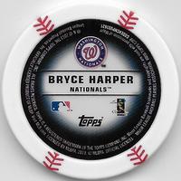 2013 Topps MLB Chipz #NNO Bryce Harper Back