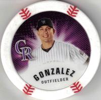 2013 Topps MLB Chipz #NNO Carlos Gonzalez Front