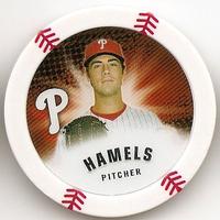 2013 Topps MLB Chipz #NNO Cole Hamels Front