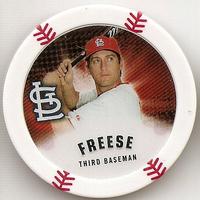 2013 Topps MLB Chipz #NNO David Freese Front