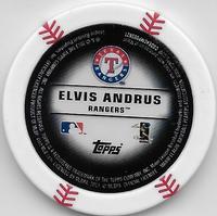 2013 Topps MLB Chipz #NNO Elvis Andrus Back
