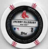 2013 Topps MLB Chipz #NNO Jacoby Ellsbury Back