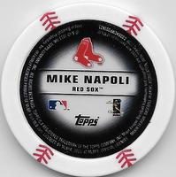 2013 Topps MLB Chipz #NNO Mike Napoli Back