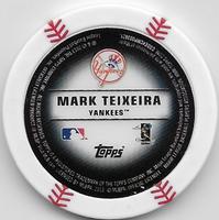 2013 Topps MLB Chipz #NNO Mark Teixeira Back