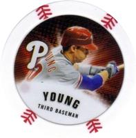 2013 Topps MLB Chipz #NNO Michael Young Front