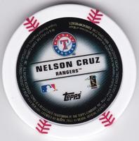 2013 Topps MLB Chipz #NNO Nelson Cruz Back