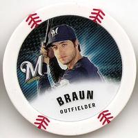 2013 Topps MLB Chipz #NNO Ryan Braun Front