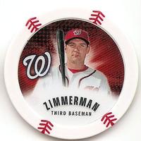 2013 Topps MLB Chipz #NNO Ryan Zimmerman Front