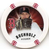2013 Topps MLB Chipz #NNO Clay Buchholz Front