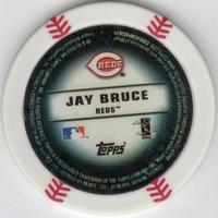 2013 Topps MLB Chipz #NNO Jay Bruce Back
