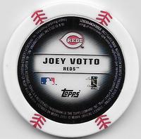 2013 Topps MLB Chipz #NNO Joey Votto Back