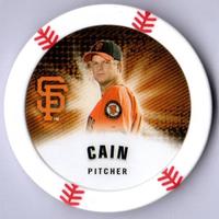2013 Topps MLB Chipz #NNO Matt Cain Front