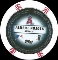 2013 Topps MLB Chipz #NNO Albert Pujols Back