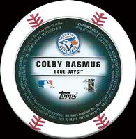 2013 Topps MLB Chipz #NNO Colby Rasmus Back