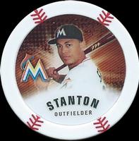 2013 Topps MLB Chipz #NNO Giancarlo Stanton Front